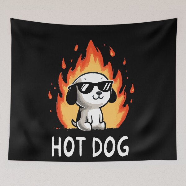 Item preview, Hotdog Sunglass Hot Dog designed and sold by DoodleDashShop.