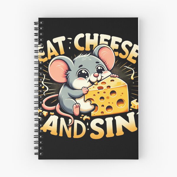 Item preview, eat cheese and sin designed and sold by czarnyfeniks.