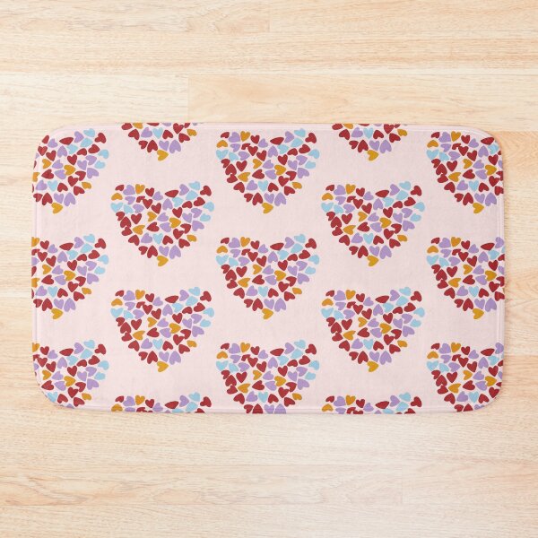 Item preview, Colorful Hearts Pattern designed and sold by PatternInArt.