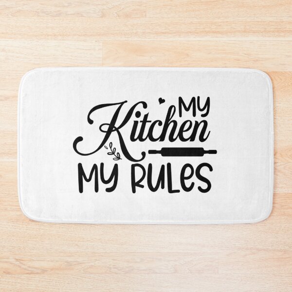 Item preview, My Kitchen My Rules | Funny Gift for Cooking Lover designed and sold by PakoArtStudio.