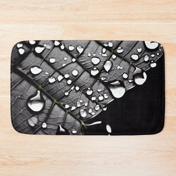 Item preview, Abstract Black And White Leaf Pattern designed and sold by TheArtOfPat.