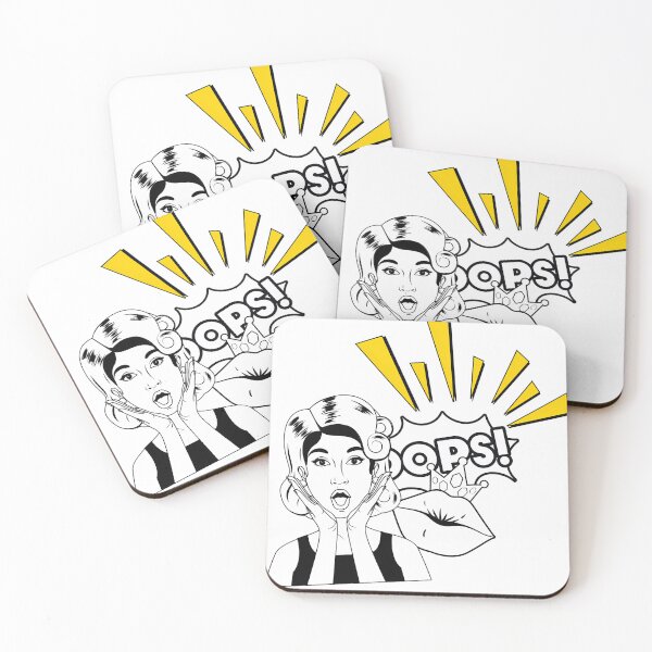 Item preview, Retro Shocked Expression - OOPS designed and sold by M-ormin.