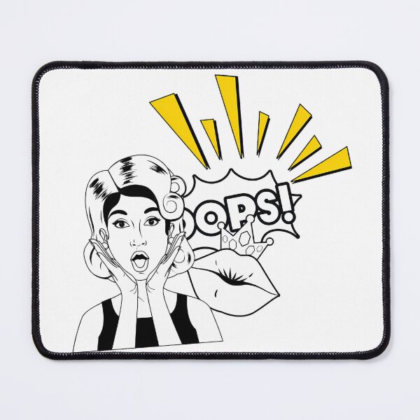 Item preview, Retro Shocked Expression - OOPS designed and sold by M-ormin.