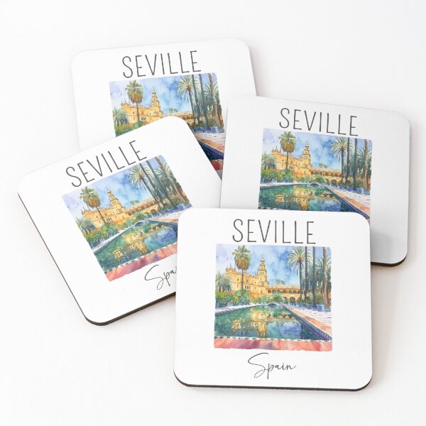 Item preview, Watercolor Design of Seville - Spain designed and sold by Sketch-Shack.