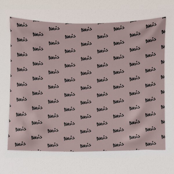 Item preview, Alexis Name Handwriting Signature in Black Text designed and sold by Karen Ekdahl.