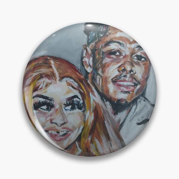 Item preview, Blueface and Chrisean Rock  designed and sold by Portraits by Billy H. Jackson.