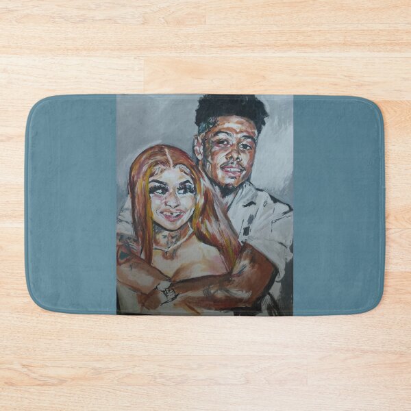 Item preview, Blueface and Chrisean Rock  designed and sold by Portraits by Billy H. Jackson.