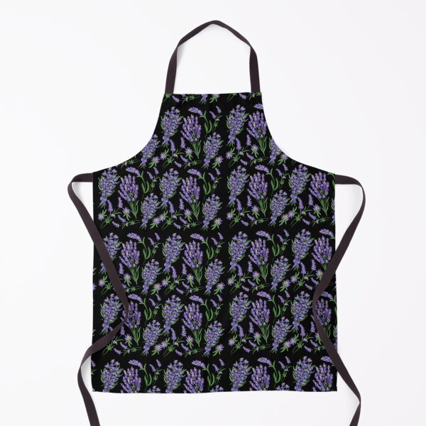 Item preview, The Lavender pattern 3 black designed and sold by AnnCamellia.