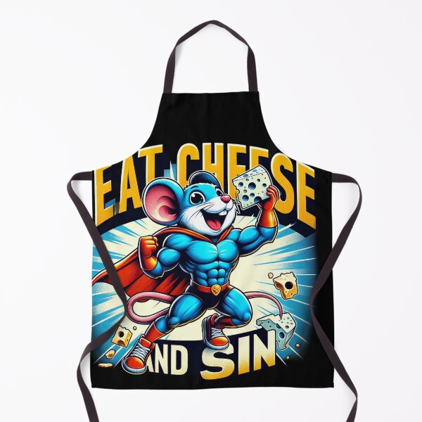 Item preview, eat cheese and sin designed and sold by czarnyfeniks.