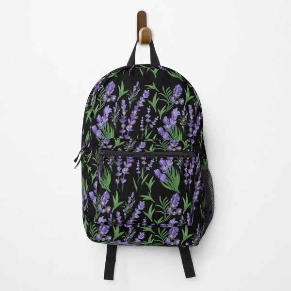 Item preview, The Lavender pattern 4 black designed and sold by AnnCamellia.