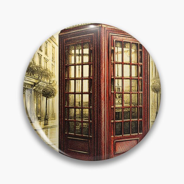 Item preview, retro telephone booth designed and sold by Eduardo  Caputo.