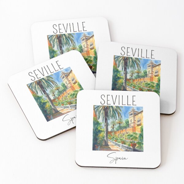 Item preview, Watercolor Design of Seville - Spain designed and sold by Sketch-Shack.