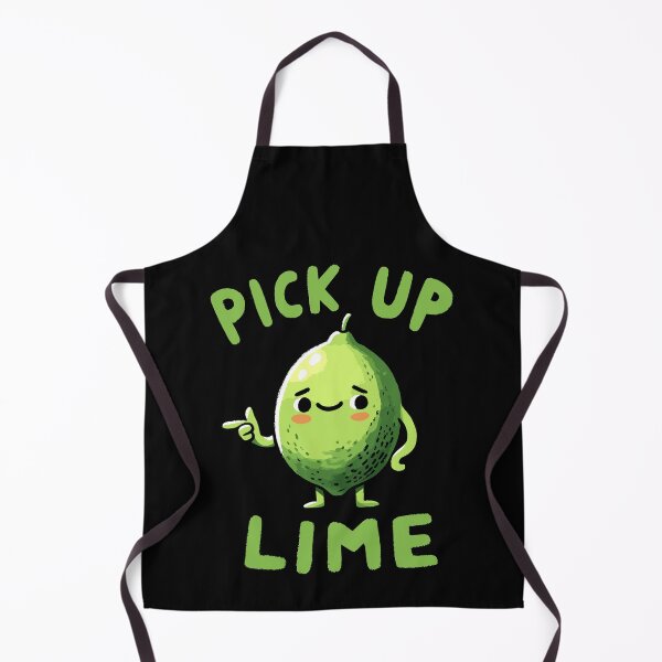 Item preview, Pick up Line Green Lime designed and sold by DoodleDashShop.