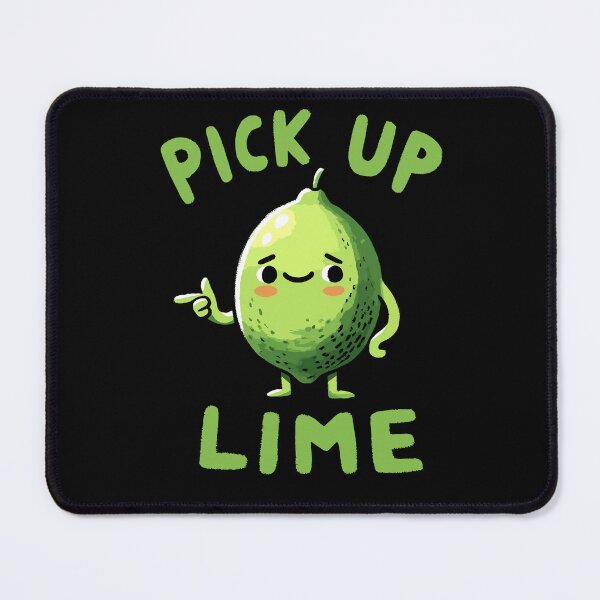 Artikelvorschau, Pick up Line Green Lime entworfen und verkauft von DoodleDashShop.