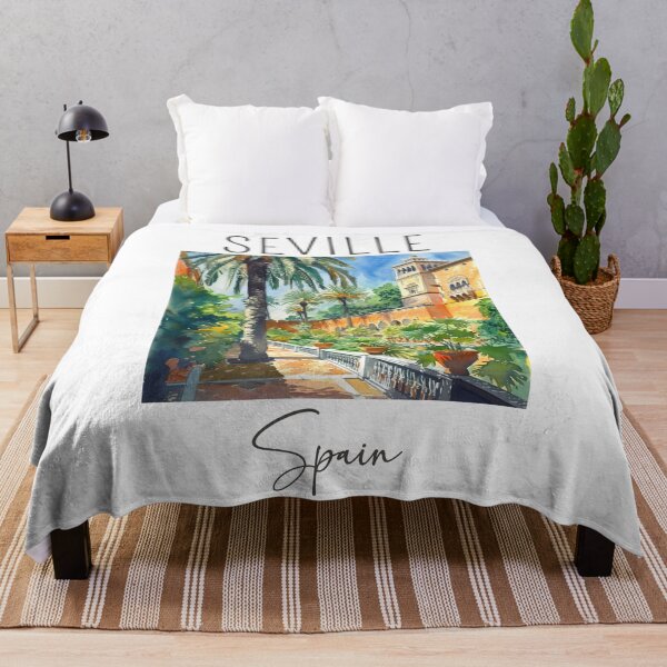 Item preview, Watercolor Design of Seville - Spain designed and sold by Sketch-Shack.
