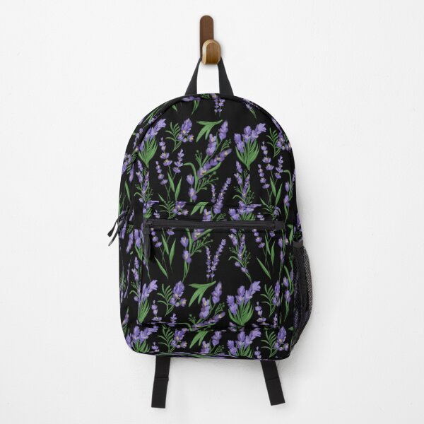 Item preview, The Lavender pattern 5 black designed and sold by AnnCamellia.