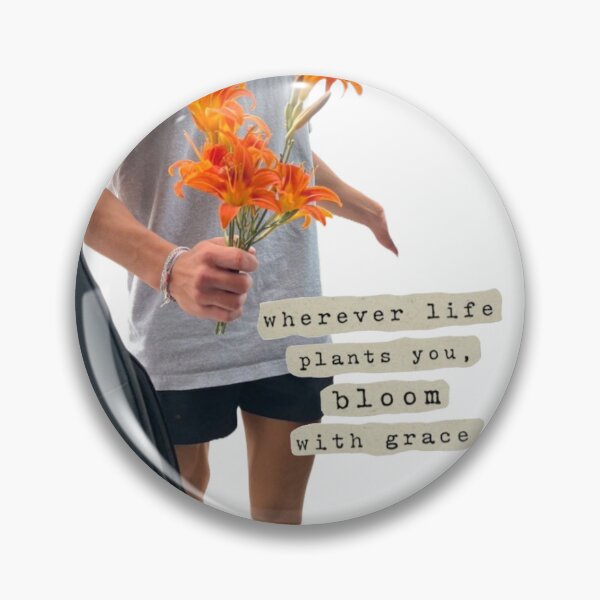 Item preview, bloom with grace ft. flowers sticker designed and sold by Evelyn Kim.
