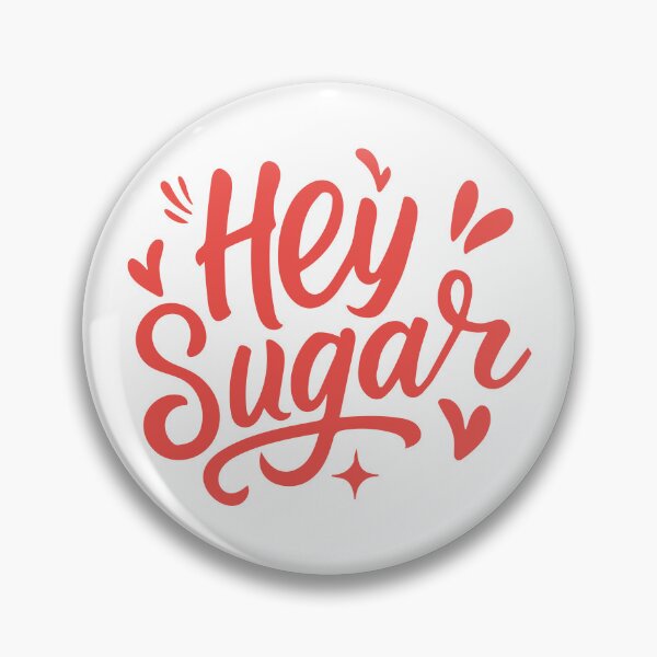 Item preview, hey sugar valentine day , Valentine's Day , xoxo valentine day ,Valentines Day Quote , XOXO Valentines Text in Hot Pink designed and sold by TigerArtistic.