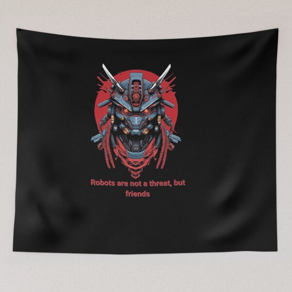 Item preview, red robot designed and sold by YolaShopOnline.