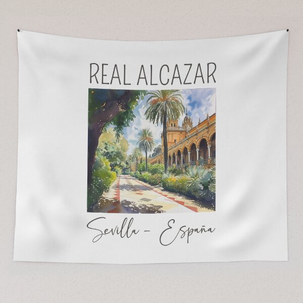 Item preview, Watercolor Design of Seville - Spain designed and sold by Sketch-Shack.