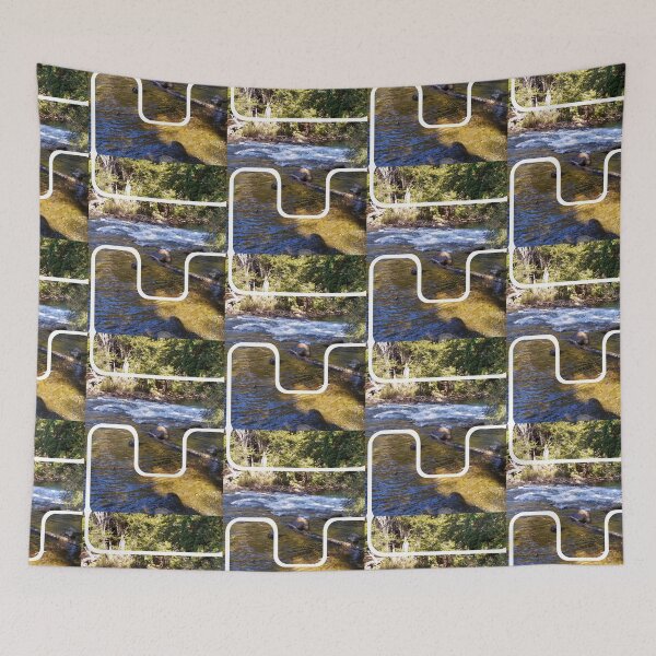 Item preview, Tranquil River: A Peaceful Escape designed and sold by tadeba.