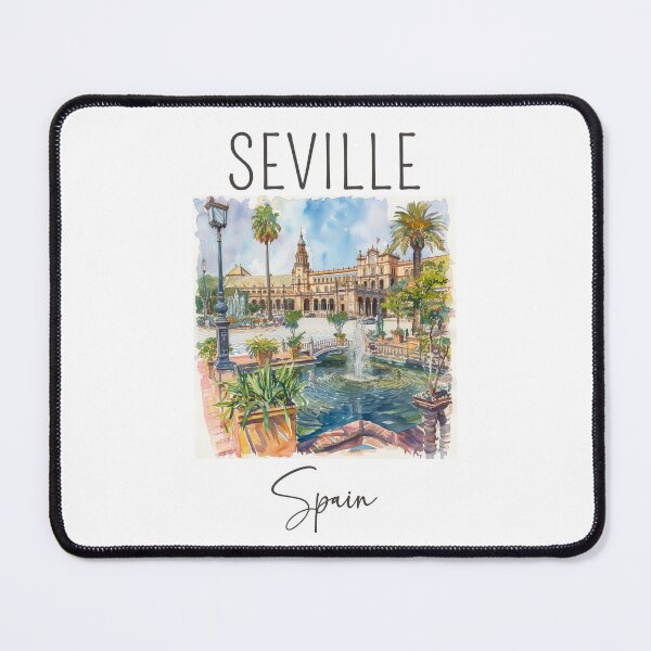 Item preview, Watercolor Design of Seville - Spain designed and sold by Sketch-Shack.