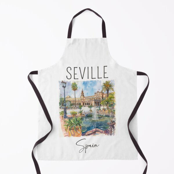 Item preview, Watercolor Design of Seville - Spain designed and sold by Sketch-Shack.