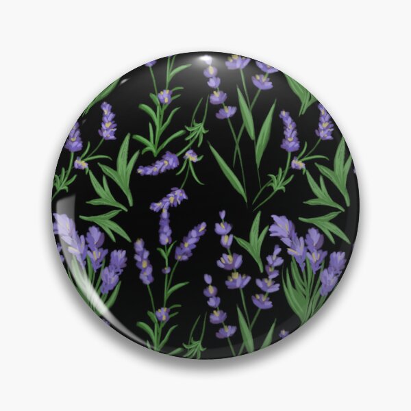 Item preview, The Lavender pattern 9 black designed and sold by AnnCamellia.