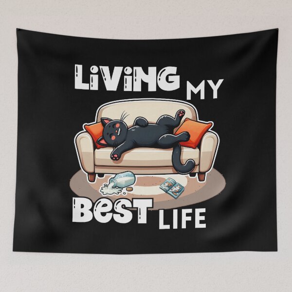 Item preview, Living my best life designed and sold by Fr0mtheMachine.