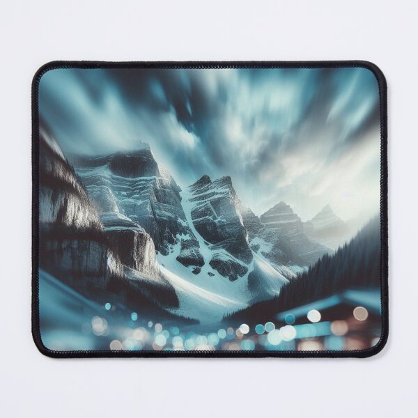 Item preview, Snow-capped peaks under a magical sky designed and sold by Lyavalio.