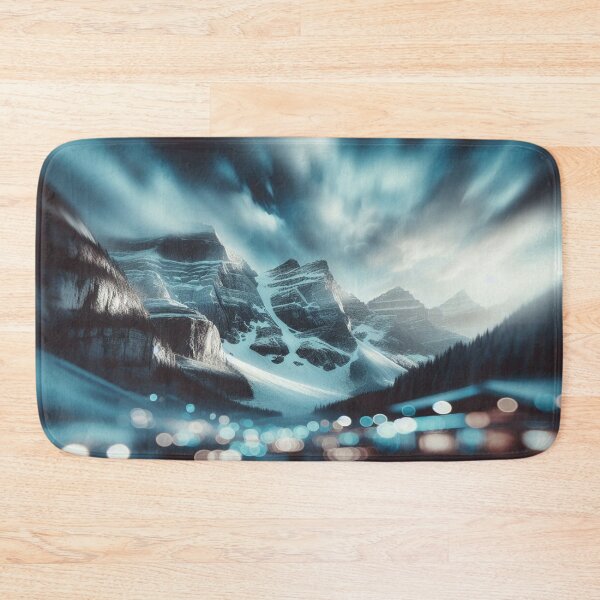 Item preview, Snow-capped peaks under a magical sky designed and sold by Lyavalio.