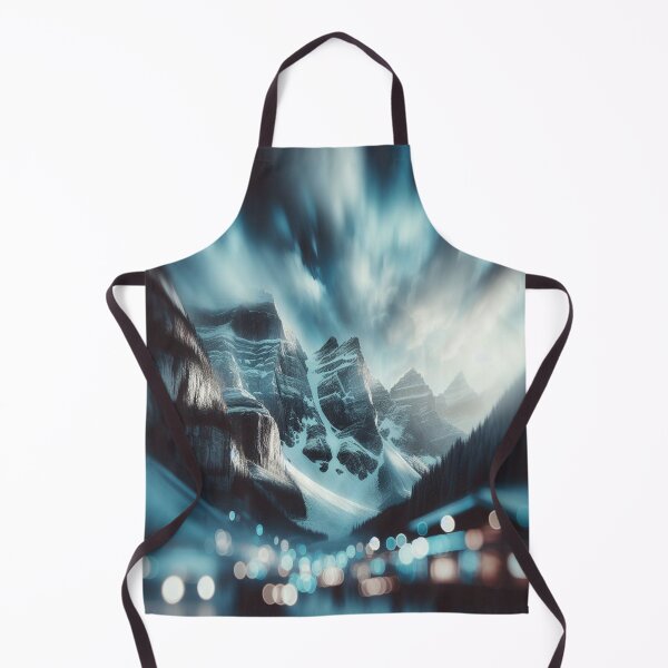 Item preview, Snow-capped peaks under a magical sky designed and sold by Lyavalio.