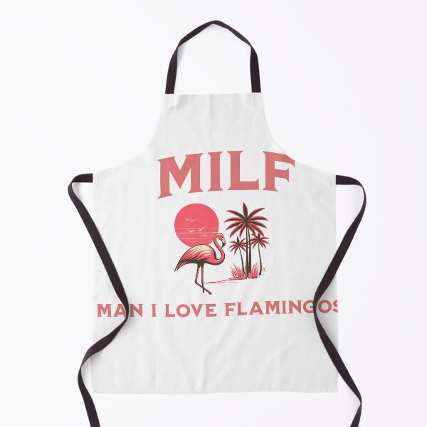 Item preview, MILF - Man I love flamingos design designed and sold by PixelPaletteFun.