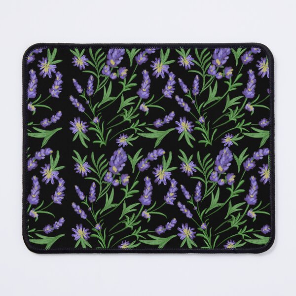 Item preview, The Lavender pattern 10 black designed and sold by AnnCamellia.