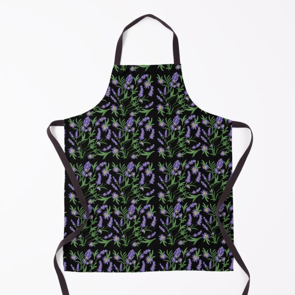 Item preview, The Lavender pattern 10 black designed and sold by AnnCamellia.