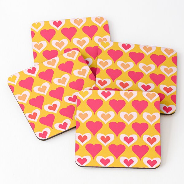 Item preview, Romantic Elegance: Chic Hearts Vibes designed and sold by Health And Fitness Posts e-Store.
