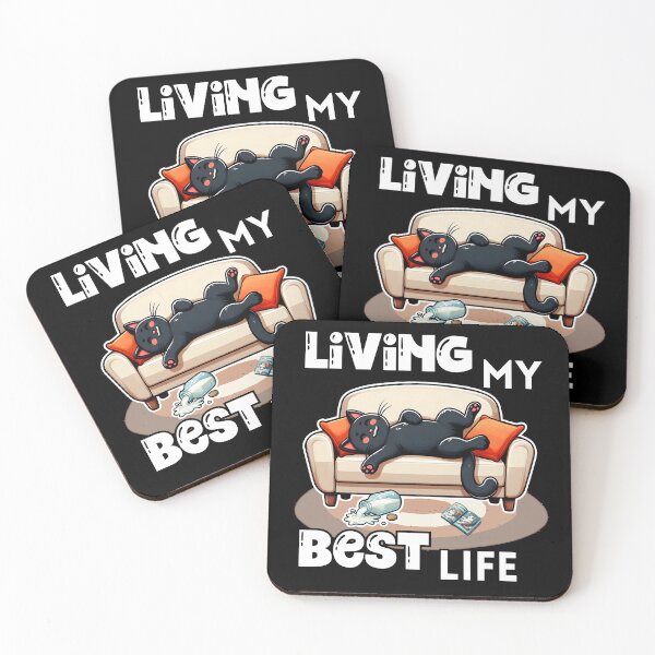 Item preview, Living my best life designed and sold by Fr0mtheMachine.
