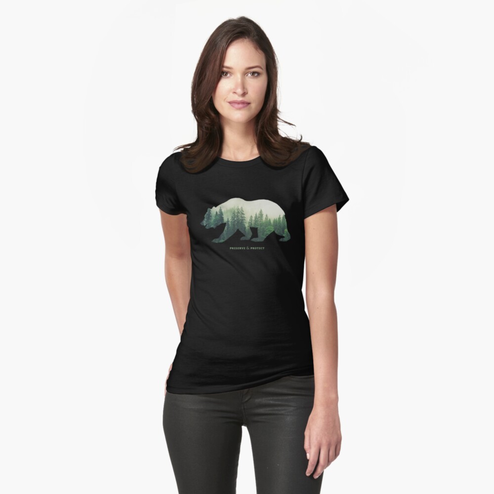 Item preview, Fitted T-Shirt designed and sold by la-nynx.