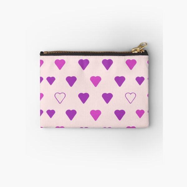 Item preview, Violet and Purple Hearts Pattern designed and sold by PatternInArt.