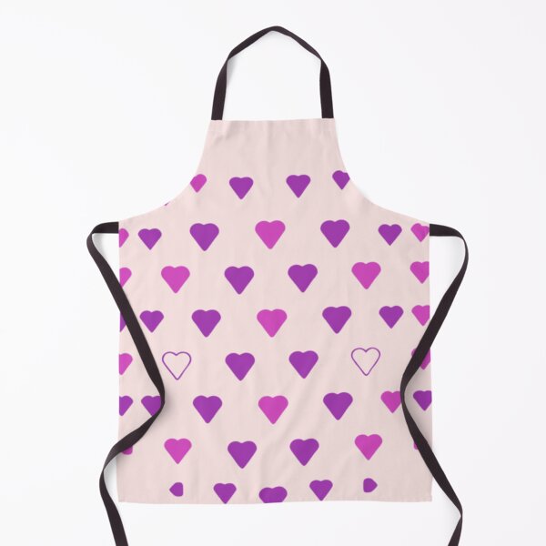 Item preview, Violet and Purple Hearts Pattern designed and sold by PatternInArt.