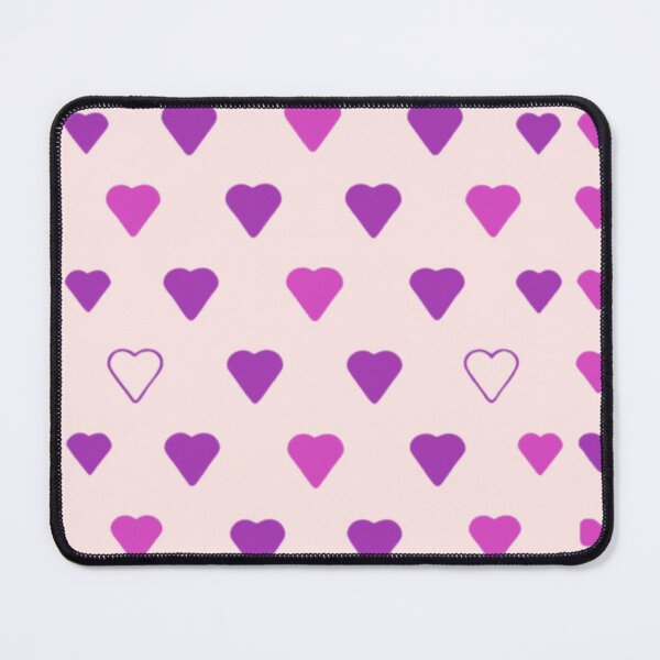 Item preview, Violet and Purple Hearts Pattern designed and sold by PatternInArt.