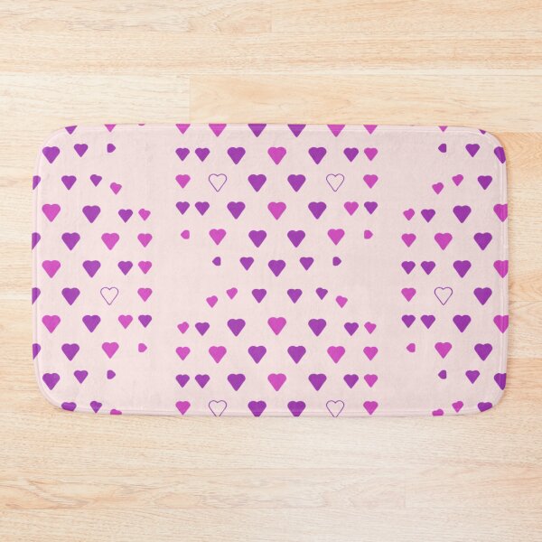 Item preview, Violet and Purple Hearts Pattern designed and sold by PatternInArt.