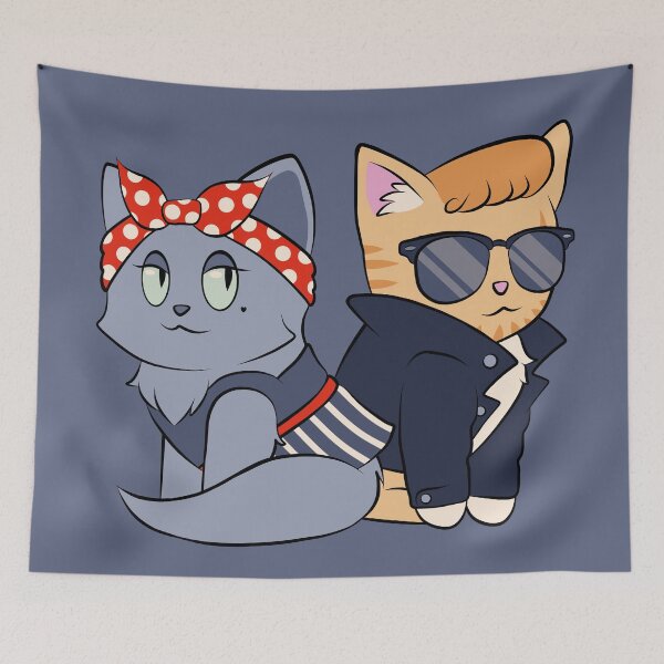 Item preview, Rockabilly Cats designed and sold by WildRose271.