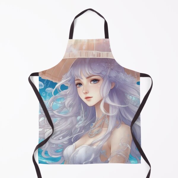 Item preview, alabaster jellyfish girl designed and sold by Zelda50.