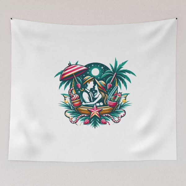 Item preview,  Couple in love Travel to world together  designed and sold by vectorillus.