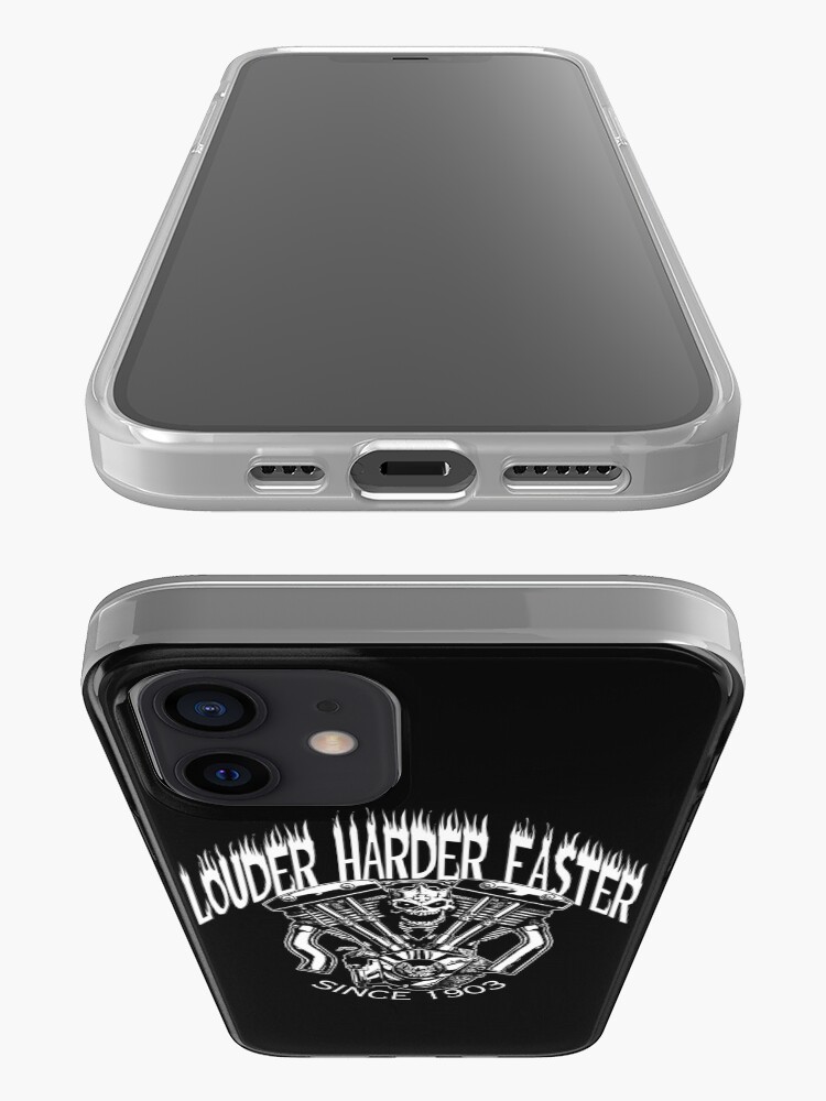 Alternate view of LOUDER FASTER HARDER iPhone Case & Cover