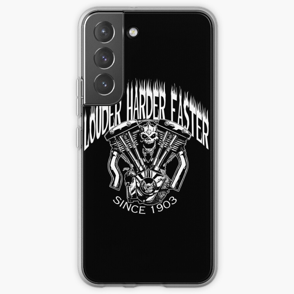 LOUDER FASTER HARDER Samsung Galaxy Phone Case