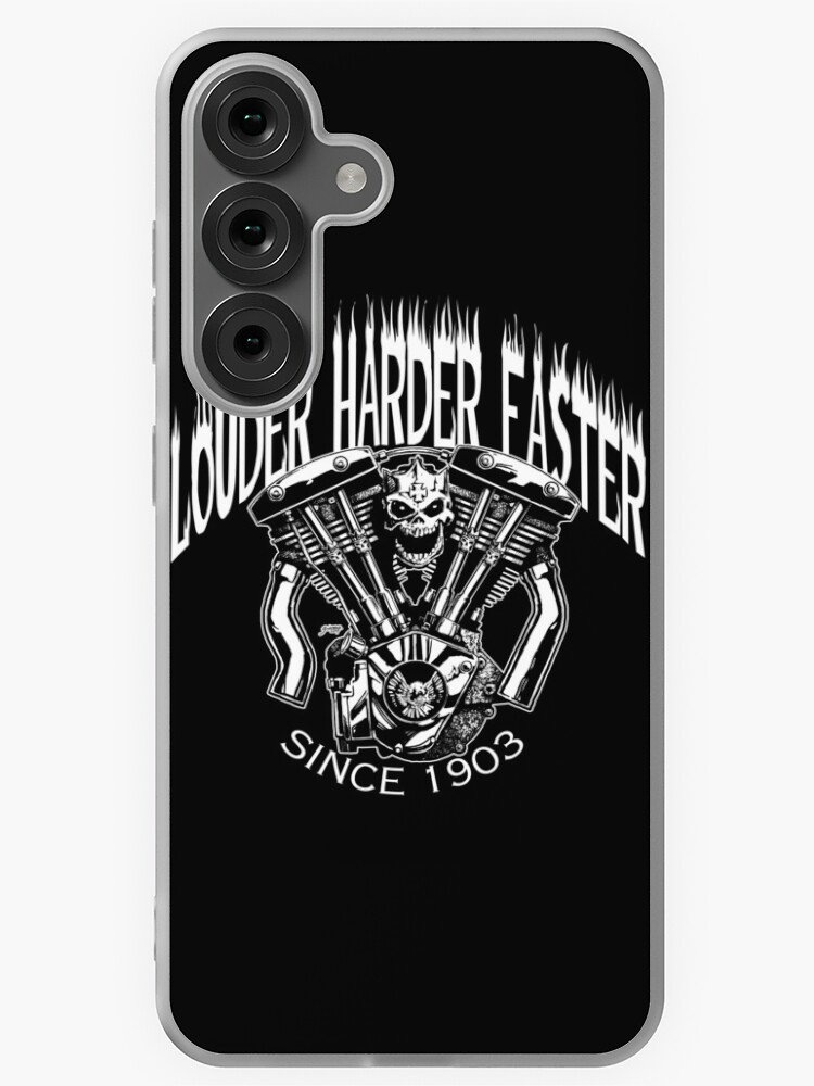 Thumbnail 1 of 4, Samsung Galaxy Phone Case, LOUDER FASTER HARDER designed and sold by gWebberArts.
