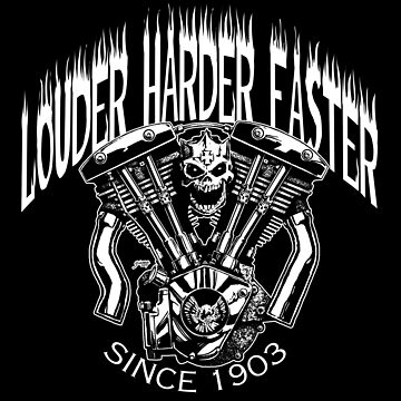 Artwork thumbnail, LOUDER FASTER HARDER by George Webber