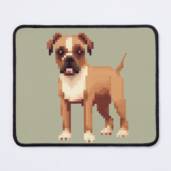 Item preview, Pixelated Boxer designed and sold by Midnight Garden.
